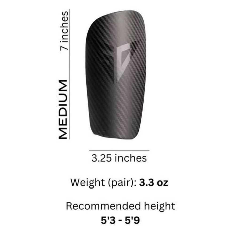 Speed Demon® V3 Carbon Fiber Pro Soccer Guards - Picture 3 of 4